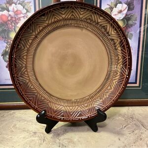 Noble Excellence Native Habitat Stoneware 11” Dinner Plate